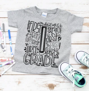 1st Grade Level Shirt