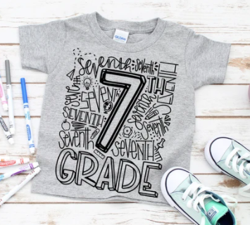 7th Grade Level Shirt